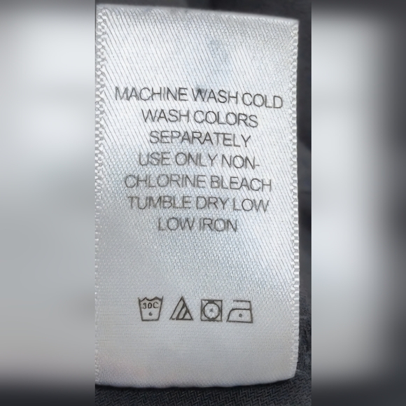 Roaman's Plus Size Black Short Sleeve V-Neck Swing Dress Size 14/16 M NEW - Picture 6 of 7